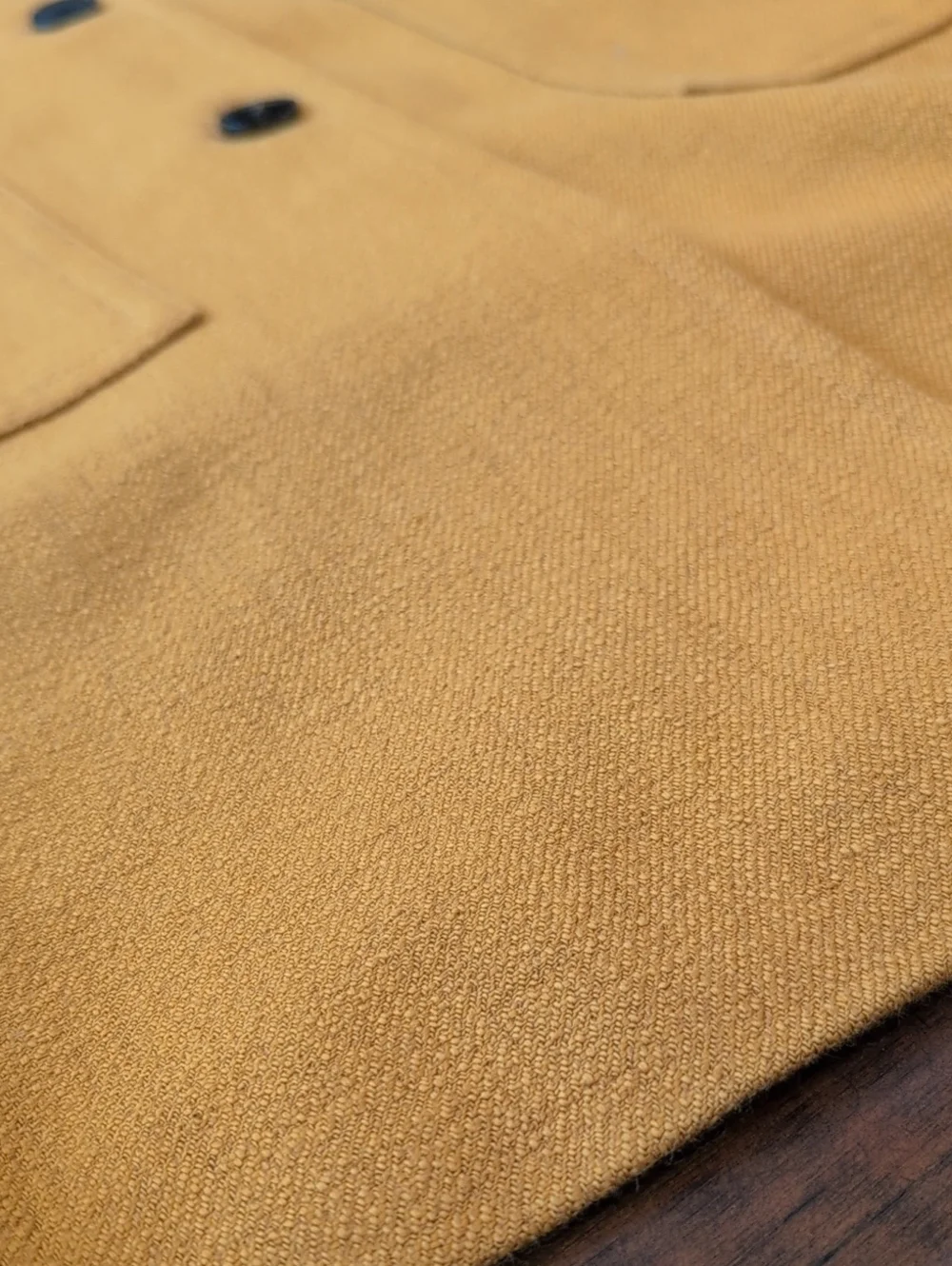 Maeve Textured Peacoat Golden Mustard